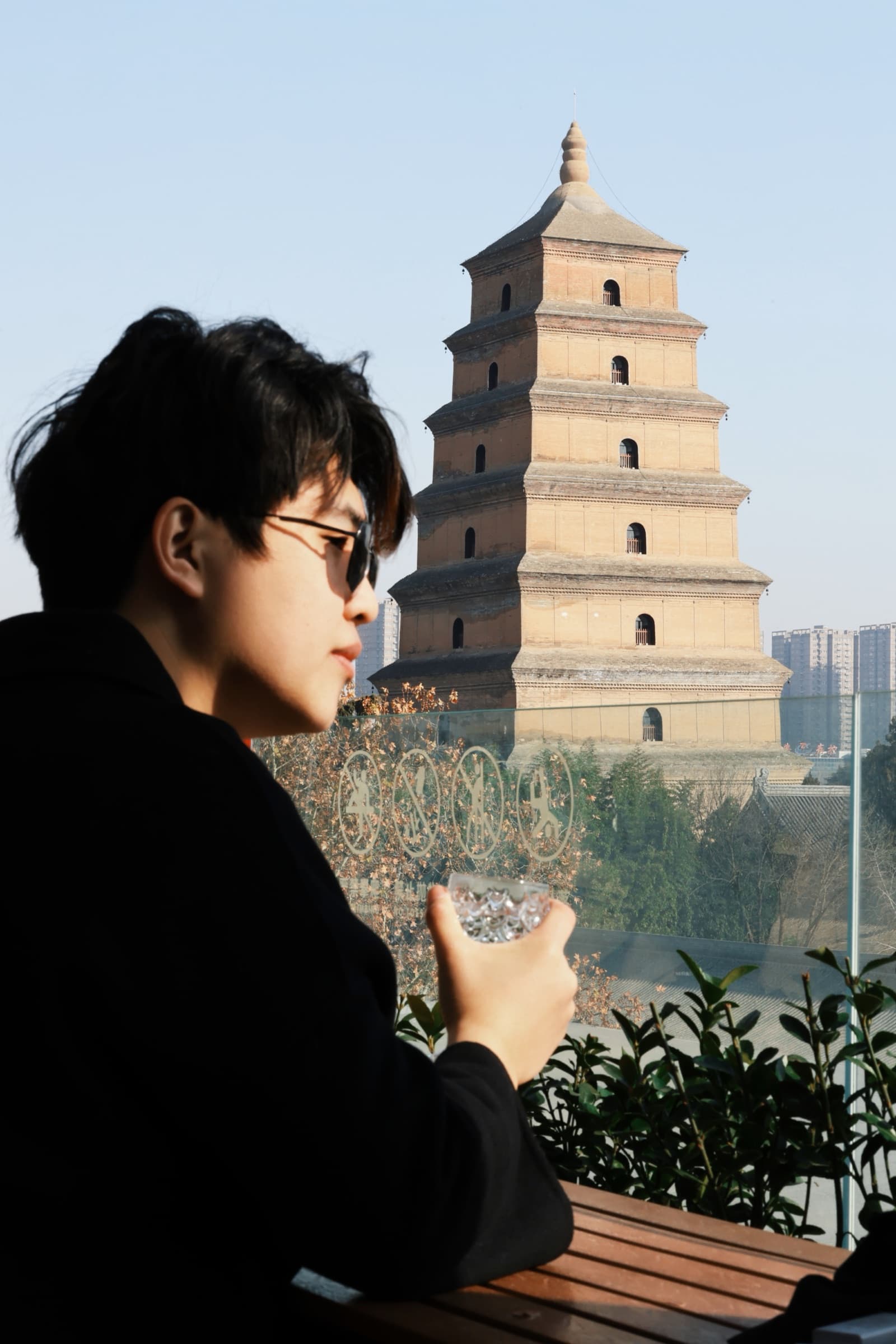 肖洋与大雁塔